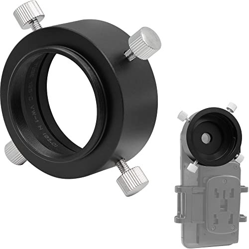 Tydeux Universal T2 Kamera Foto Adapter für Teleskop und Spektiv - Okulare Adapter 44-52mm - Befestigen Sie Ihre Kamera oder Ihr Smartphone an geeigneten Okularen