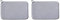 Dish Drying Mat Microfibre Quick Draining Board Pad Mats, Highly Absorbent Plate & Cup Drainer Board Mats for Homer Kitchen Countertop Bathroom Sink [2 Pack Large]
