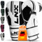 LNX Boxhandschuhe Performance Pro 10 12 14 16 Oz - ideal für Kickboxen Boxen Muay Thai MMA Kampfsport UVM (Ice White/Black (101), 14 Oz)