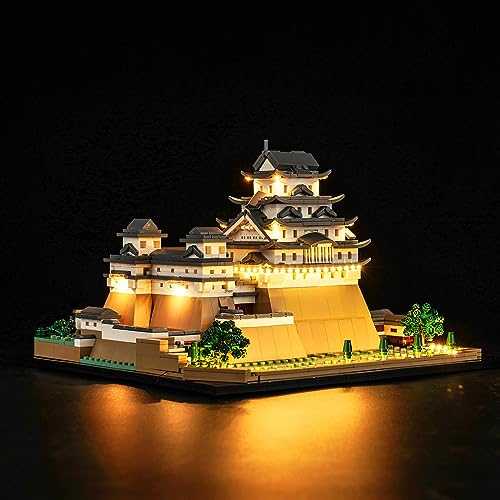 Led Licht Set für Lego 21060 Architecture Burg Himeji (Kein Lego), Dekorationsbeleuchtungsset für Lego Himeji Castle Kreative Spielzeug - Standard Version