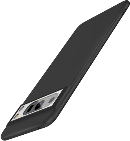 X-level Cover per Google Pixel 8 Pro, Custodia Protezione in Morbida Silicone TPU Ultra Sottile e Anti-Graffio Cover Ultra Slim per Google Pixel 8 Pro Anti Scivolo - Nero