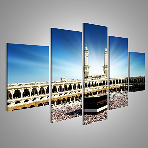 islandburner Bild auf Leinwand Kaaba Mekka Saudi Arabien Bilder Wandbilder Poster