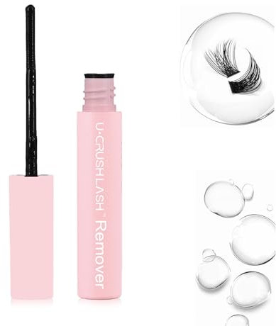 Lash Bond Remover,DIY Eyelash Extension Remover,Cluster Lash Glue Remover,Eyelash Glue Remover for False Eyelashes,Individual Lashes Lash Bond Remover Mild Formula No-Residue