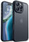CANSHN Upgrade für iPhone 16 Pro Max Hülle mit Kameraschutz (TOP Militärschutz) Minimalistische Transluzente Matte Schutzhülle Extrem Haltbarkeit Hülle iPhone 16 Pro Max Case Stoßfest, Schwarz