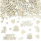 Goldenland 100 Stk Happy Birthday Konfetti Holz,Happy Birthday Streudeko Groß, Streudeko Geburtstags tischdeko,Geburtstags Streudeko Deko,Happy Birthday Geburtstagsdeko Tisch Mann Frau Junge Kinder
