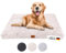 WahreTierliebe® Cozy Hundebett, Premium Hundekissen, Orthopädischer Komfort, Waschbar & Pflegeleicht, Strapazierfähiger Bezug, Perfekt für Zuhause und unterwegs
