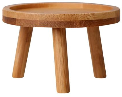 Mesa para plantas de madera – Soporte para plantas, mesa porta plantas, macetero de flores | Maceta de jardín para interiores y exteriores, base de maceta para salón de mesa, soporte Ria