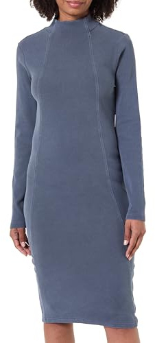 G-Star Damen Washed Slim Rib Dress Wmn Dress