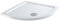 Milano Lithic White Low Profile Reversible Quadrant Shower Tray - 700mm x 700mm