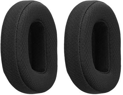 kwmobile 2X Ohrpolster kompatibel mit TurtleBeach Stealth 600 Gen 2 / Gen 3 Kopfhörer - Ersatz Ohr Polster für Overear Headphones