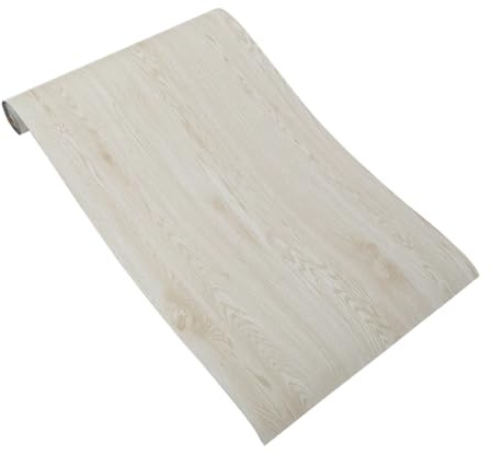 DIYEAH Self-adhesive PVC Flooring Roll Peel and Stick Floor Tiles with Scratch-resistant Surface Wear-resistant Kitchen Flooring Planks for Home Office Bedroom Commercial Spaces