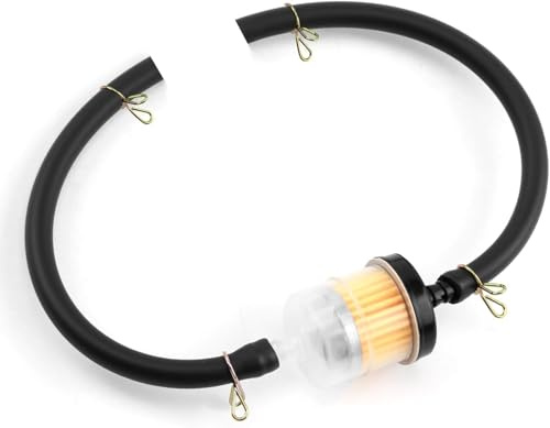 Tubo Combustible Moto 8mm, Línea de Gasolina Universal Interruptor de Gasolina Filtro Compatible Con Moto 50cc–150cc ATV Quad Pit Bike, Dirtbike y Pocketbike