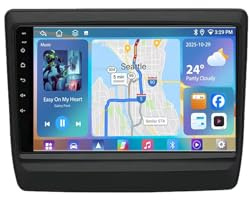 Radio Navigator Satellite Navigator für Isuzu D-Max Dmax 2020-2023 mit Bluetooth Fm Radio, Mirror Link, USB, Aux, WiFi mit Bluetooth Mirror Link Am, 8 Kern 8G+256G