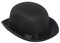 Melone Hut schwarz Bowler black Zubehör England Sir Gentleman Butler Kellner