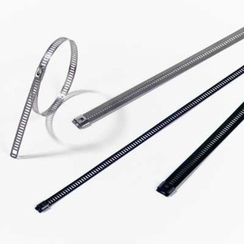 Thomas & Betts Kabelbinder ty-met Leiter 450 x 12 mm mit Beschichtung Edelstahl