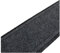 SrS Rugs® Sydney Long Carpet Runner - Heavy-Duty - Stain-Resistant - Absorbent - Non-Slip Rubber Backed - Strong - Industrial Grade - Tough Mat for Hall and Stairs (Black, Length: 8' (67 x 244 cm))