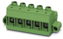 PHOENIX CONTACT PC 35 HC3-STF-15.00 PCB connector, green, 35 mm² nominal cross-section, 3 connections, PC 35 HC..-STF article family, 15 mm pitch, 25 pieces