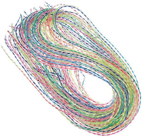 Artemio Stringhe Scoubidou, Trasparente, 30 Pezzi