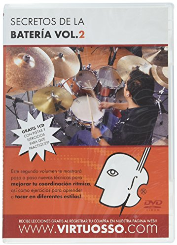 Virtuosso Drum Method Vol.2 (Curso De Batería Vol.2) SPANISH ONLY
