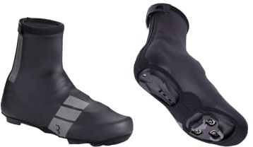 BBB Cycling Fahrrad Überschuhe Winter Herren und Damen | Kälteschutz Thermo Wasserdicht Winddicht Uberschuhe Rennrad MTB Neopren mit Neoskin Hardwear | BWS-04, 47/48