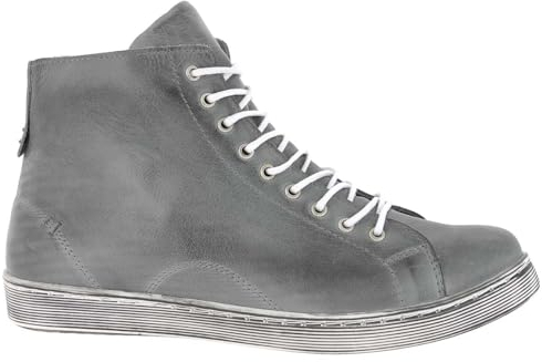 Andrea Conti Damen High Top Sneaker, anthrazit, 38 EU