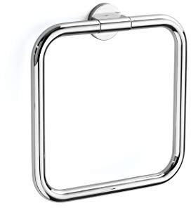 INDA A2416ACR Porte-Serviettes à Anneau One, Argent, 20 cm