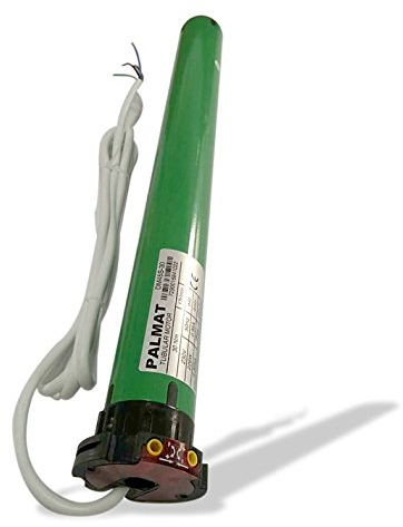 PALMAT Moteur Tubulaire pour volet Roulant à Fin de Course mécanique d’Une capacité (Ø60/25 kg Force de Traction)