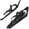 ALPIDEX Schneeschuhe Steighilfe Tragetasche Schuhgröße 38 bis 45 Optional Stöcke, Farbe:Black - ohne Stöcke