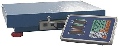 TOPWAY Drahtlose Digitalwaage Stahlplattform Wiederaufladbare 300KG