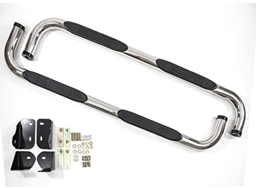 J&J AUTOMOTIVE Marche-Pieds Latéraux pour Jeep Grand Cherokee 2005-2010, Tubes de Protection, Lot de 2 Pcs (Gauche et Droite), Kit de Fixation Inclus