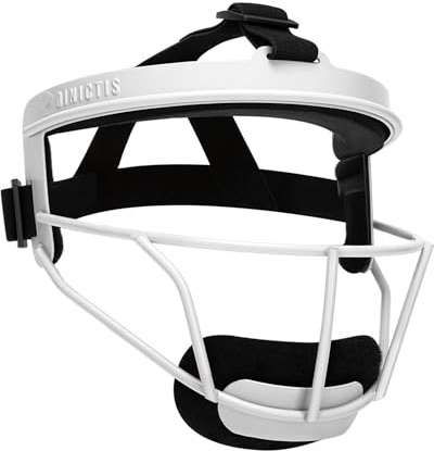 Dinictis Steel Softball Face Mask - Máscara de protección Facial