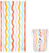 Dock & Bay Strandhandtuch - Schnell trocknende Mikrofaser, ohne Sand - Kompakt, Leicht - 100% recycelt - Inklusive Beutel - Kids - Squiggle Face, Large (160x90cm, 63x35)