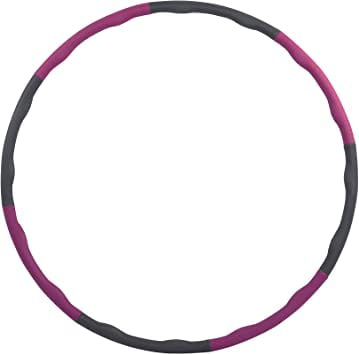 Fidusport Hula Fitness Reifen Gymnastik 6-teilig 1,2kg Ø100cm Hüftmassage