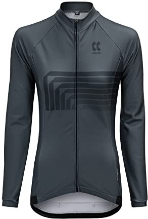 Kalas Motion Z2 Women's Long Sleeve Jersey, Grey, X-Large