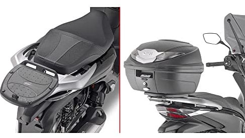 GIVI bauletto portavaligia per valigia monolock, senza piastra per Honda SH 125-150 (20-21)