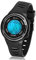 Juboos Reloj Digital para Niños Niña,Luz Intermitente LED de 7 Colores Reloj de Pulsera Niña Multifunción con Pantalla Impermeable para.Reloj Deportivo Digital para niños,3 a 15 (Negro 8563)