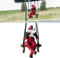FAINCA Accessoire Voiture Interieur Decoration, Rétroviseur Voiture Suspendu Ornement, Mignon Deadpool Pendentif de Voiture Rétroviseur Ornement, Convient à Tous Les Modèle