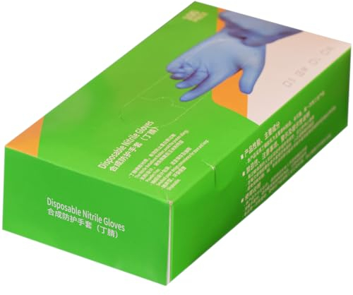 Bamboo Panda Disposable Nitrile Gloves - Medium Size - 1000 Gloves