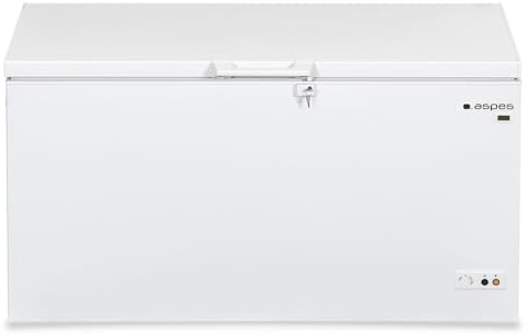 Aspes Congelador horizontal Blanco ACH4600CDC. Capacidad 454 Litros, Dual Cooling, 2 Cestas, Bajo nivel Sonoro, Eficiencia Energética Clase C