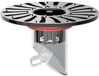 Bonde de douche anti-odeur - Clapet anti-retour - Installation facile - Valve anti-retour en acier inoxydable pour l'évacuation de l'eau du sol