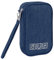 Tunejoy Bolsa para Cables de Viaje Portátil Electrónico Accesorios Organizador Impermeable Pequeña Estuche para Cargador Banco de Energía 18,5 * 11,5 * 2,5 cm Azul Oscuro