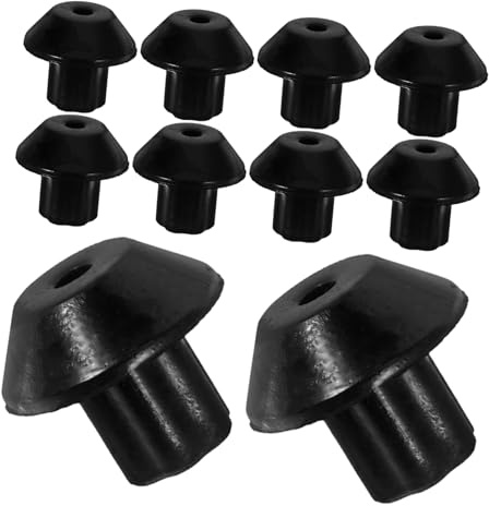 Operitacx 80pcs Rubber Feet for Gas Stove Grate Stable Feet Pads for Gas Range Burner Support