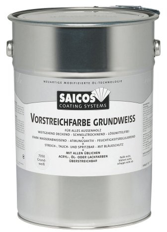 Saicos 7050 701 Vorstreichfarbe Grundweiss 10 l
