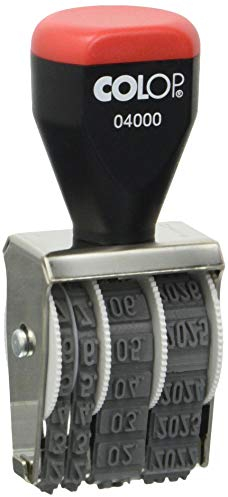 COLOP Datum-Stempel 04000 Monate in Ziffern Abdruckhöhe 4 mm, 108646