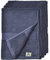leevitex® Handtuch-Set, saugstark, 50 x 100 cm | Qualität 500 g/m² | 100% Baumwolle | Navyblau