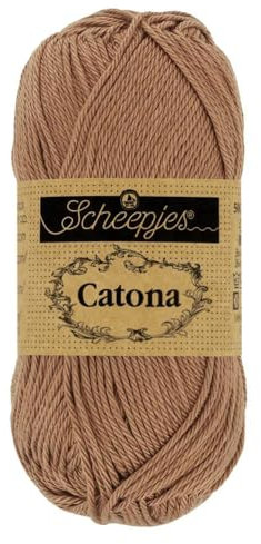 Scheepjes - Scheepjes Catona 503 Hazelnut Yarn - 1x50g