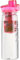 Gourde 800 ml avec conteneur pour herbes et fruits - coloris rose [Rosenstein & Söhne]