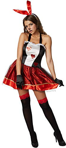 dressforfun 900477 - Damenkostüm Love Bunny, Verspieltes Hasenkostüm mit Neckholderoberteil (XL | Nr. 302128)