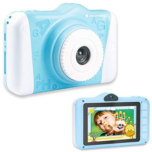 AGFA Photo Realikids Cam 2 - Appareil Photo Enfant, Mode Selfie, Photo & Vidéo, Écran LCD 3,5'', Filtres Photo, Batterie Lithium