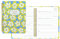Letts Bloom C081143-22 Wochenplaner, Terminplaner, Schulplaner, 12 Monate, Januar bis Dezember 2022, Wochenansicht, A5, 21 x 14,9 cm, Gelb